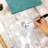 4PCS 5x8.6 Inch Dry Erase Paddles, Handheld Whiteboard and 2 Black Marker Set Handheld Double Sided Auction Paddles, Student Acrylic Answer Boards...