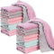 20 Pack Kitchen Dish Cloths Dish Towels, Super Soft and Absorbent Coral Fleece Cloth, Coral Velvet Microfiber Cleaning Cloth, Nonstick Oil Washabl...