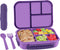 Bento Box Adult Lunch Box,Kids Child Lunch Box-Leak-Proof Bento Box with Utensil,Lunch Containers for Adults Men Women with 4 Compartments,Microwa...
