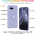 Case for Google Pixel 8A?2024 Released?, Silicone Case with Ring 360°rotatable Kickstand Support Magnetic Car Mount?Protective Cover with Strap La...