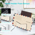 Acrylic Mail Sorter , Smile Mail Holder File Organizer Letter Sorter Holder for Desk or Wall (1PC, Clear)...
