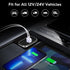 Linkstyle 12V USB Outlet, 18W QC3.0 USB-A Port & 18W PD3.0 USB-C Port Charger Socket, Outlet Socket Panel for Car Boat......