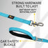 Heavy Duty Bungee Dog Leash 6 ft - 7.5 ft for Large and Medium Dogs | No Pull, Reflective, Tactical Dog Leash | Soft Neoprene Padded Double Handle...