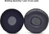 H390 H600 Ear pads foam Replacement Ear Cushion pillow Compatible with Logitech H390 / H600 H609 Wireless headphone...