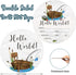 Fishing Baby Milestone Blanket with Birth Stat Sign, Gone Fishing Baby Growth Chart Monthly Blanket, Watch Me Grow Fishing Boat Baby Nursery for N...