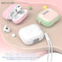 AirPods 3rd Generation Case Cover with Cleaning Kit, Full Drop Protection Cover with Lanyard, Youthful Macaroon Color for Airpods 3rd Generation C...