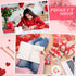 Thenshop 24 Pcs Heart Shaped Pens Retractable Metal Cute Pens 1.0 mm Black Ink Ballpoint Decorative Pens Engagement Gifts for Women School Office ...