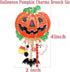 Halloween Brooches for Women Enamel Pumpkin Bat Ghost Candy Corn Charm Brooch Pin Funny Happy Halloween Witchy Hat Cat Spider Skull Dangles Pins H...