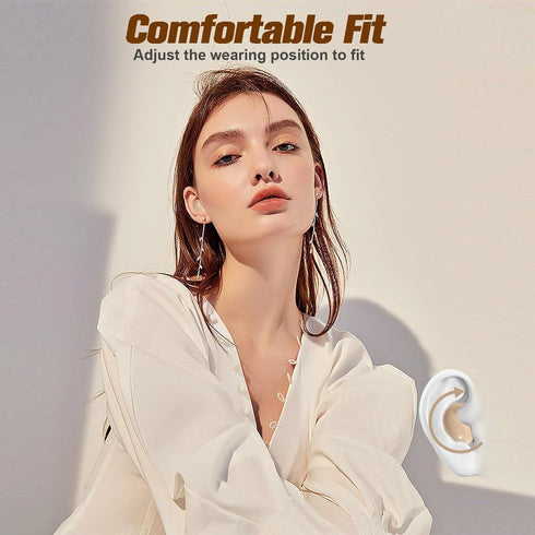 Nude Sleep Hidden Headphones Wireless Invisible Earbuds for Sleeping Sleep Tiny Earbuds for Side Sleepers Headphone to Sleep in Tiny Smallest Invi...