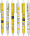 12PCS Little Yellow Duck Pens Happy Lovely Duck Retractable Gel Pens Novelty Animal Rollerball Pen Black Ink For School Supplies Office Party Birt...