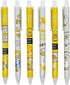 12PCS Little Yellow Duck Pens Happy Lovely Duck Retractable Gel Pens Novelty Animal Rollerball Pen Black Ink For School Supplies Office Party Birt...