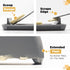 Butter Dish with Lid, Butter Keeper for Countertop, Easy Scoop, No Mess Lid, Dishwasher Safe (Clear)...