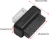 Motherboard USB3 19P20P to Type-E Adapter Front Panel Type C Integrated Molded Connector Pin Header Male Extension Adapter Front Panel Socket Blac...