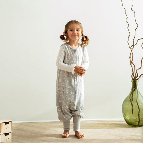 Baby Sleep Sack 3t-4t, 0.5 TOG Sleep Sack Baby Wearable Blanket, Toddler Baby Sleep Sack with Feet, Sleep Sacks for Baby Boys or Girls, Stars...