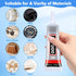 B7000 Glue Clear for Rhinestones 4pcs (0.5 fl oz,15mL) B-7000 Jewelry Bead Gem Glue with Precision Tip for Clothe Fabric Shoes DIY Crafts Jewelry ...