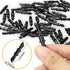 100 Pack Drip Irrigation 1/4” Barbed Coupling Fittings, Barbed Connectors Fits Universal 1/4-Inch Drip Tubing, Irrigation Coupler for Drip or Spri...
