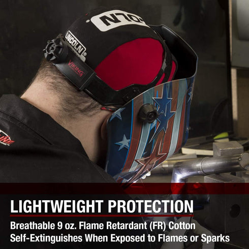 Lincoln Electric Welding Beanie | Flame Resistant (FR) | Black & Red | XL |K2994-XL...