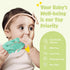 Dinosaur Baby Teething Toys, Textured Sensory Toys for Babies, Lightweight Soft Baby Sensory Toys, BPA-Free Silicone Infant Teething Toys, 0-18 Mo...