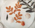 HukDok Handmade Crocheted Leaves Artificial for Decoration Embellishment Scrapbook Craft Card Supplies DIY Flowers Cotton Yarn Applique Flower Lea...