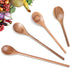 4 Pieces Acacia Wooden Spoon 8, 10, 12, 14 Inch Mixing Wooden Utensils Cooking Spoon for Kitchen Mixing Salad Tasting Baking Stirring Serving Food...