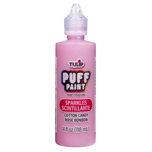 TULIP Puff Paint Sparkles Cotton Candy 4 Fl Oz (Pack of 1)...