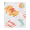 Disney Winnie The Pooh Aqua, Tan, Red, and White Hoppy Easter Super Soft Plush Baby Blanket...