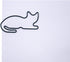 Animal Cat Shaped Paper Clips in Silver Tin and Gift Box Great for Paper Clip Collectors or Animal Lovers (Black 100 Count)...