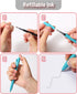 Mr. Pen- Retractable Gel Pens, 12 Pack, Black Ink Gel Pens, Pastel Barrels, Fast Dry, Gel Pens Fine Point 0.7mm, Retractable Pens, Cute Pens, Gel ...