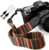 WANBY Camera Strap Canvas Multicolor Neck Shoulder Camera Strap with Quick Release Buckles for DSLR SLR...