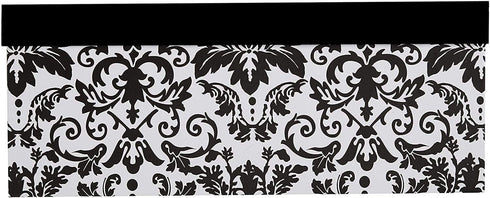 Heavy-Duty Photo/Video Storage Box, Damask Design...