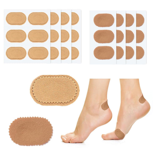 Bunion Pain Relief Pads to Wear with Shoes - Moleskin Guards Protect Feet for Men and Women, All-Day Water-Resistant Self-Stick Adhesive - 36 Cush...