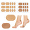 Bunion Pain Relief Pads to Wear with Shoes - Moleskin Guards Protect Feet for Men and Women, All-Day Water-Resistant Self-Stick Adhesive - 36 Cush...