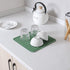 MicoYang Silicone Dish Drying Mat for Multiple Usage,Easy clean,Eco-friendly,Heat-resistant Silicone Mat for Kitchen Counter or Sink,Refrigerator ...