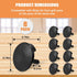 Air Fryer Replacement Parts for Ninja Foodi Airy Fryer, 8 PCS Food Grade Air Fryer Rubber Bumpers Feet Tabs Tips Accessories for Ninja Foodi DZ201...