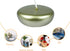 Zest Candle 24-Piece Floating Candles, 2.25-Inch, Metallic Gold...