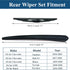 Rear Windshield Wiper Arm Blade Set for Chevy Equinox 2018-2020/ GMC Terrain 2018-2020/Chevy Bolt EV 2017-2020 Chevy Blazer 2019-2020/Buick Envisi...
