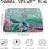 Be A Mermaid in A Sea of Fish - Mermaid Welcome Doormat Outdoor Indoor Farmhouse Entrance Rugs Housewarming Decor Home Kitchen Floor Front Door Ma...