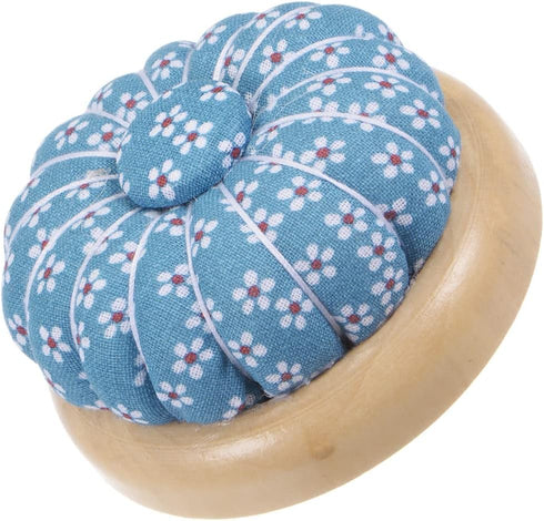 HARFINGTON 2pcs Pin Cushions Sewing Needle Cushion Needle Holder Pincushions with Magnetic Wooden Base for Sewing Quilting Needlework DIY Crafts, ...