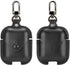 MODOS LOGICOS Leather Charging Case Cover for AirPods 1/2, Secure Snap-Fastener Compatible with Apple AirPods 1/2 Generation - Black...