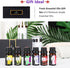 Floral Essential Oil Set, 6x10ml Aromatherapy Gift Kit for Diffuser, Humidifier, DIY Candle, Air Purifier...