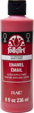 FolkArt Gloss Acrylic Enamel Paint in Assorted Colors, 8 oz, Lipstick Red...