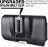 De-Bin Holster for Galaxy S24, iPhone 15, 15 Pro, 14, 13, 12, 11, X, Xs, 10 Cell Phone Belt Holder Case with Belt Clip Pouch Magnetic Cover, Fits ...