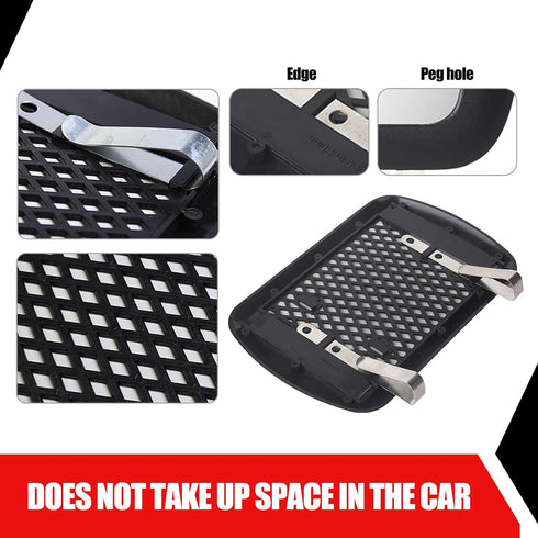1 PC Car Sun Visor Vanity Mirror, 6.65" x 4.33" Portable Clip-on ABS Flat Glass Mirror Not Block Driving View, Practical Convenient Accessory, Com...