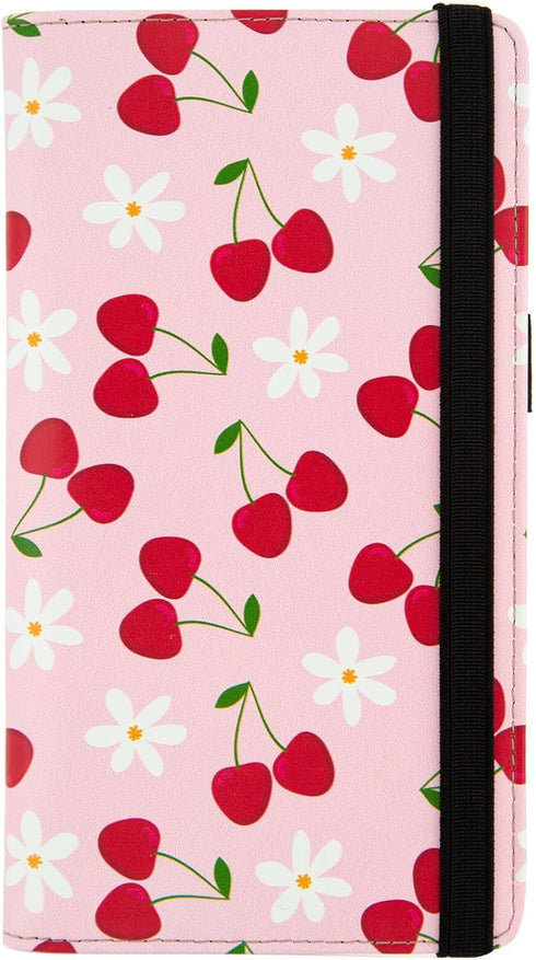 checkbook cover,Checkbook Cover for Duplicate Checks,RFID Checkbook Register Cute Wallet women Men Credit Card Holder (Pink Cherry)...