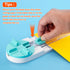 Paper Trimmer Craft Paper Cutter: 4 Style multi-function Scrapbooking Tool with Dial Blades of Straight,Wave,Dotted,perforated,Creasing for Cuttin...