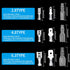 360 Pcs 2.8/4.8/6.3mm Male and Female Wire Spade Connectors, Quick Splice Electrical Wire Crimp Terminal Block Connectors with Insulating Sleeve K...