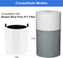 2 Pack Blue Pure 511 Filter Replacement Compatible With Blueair Blue Pure 511 Air Cleaner. Fit For Blue Air 511 Filter Replacement. 3-in-1 True HE...