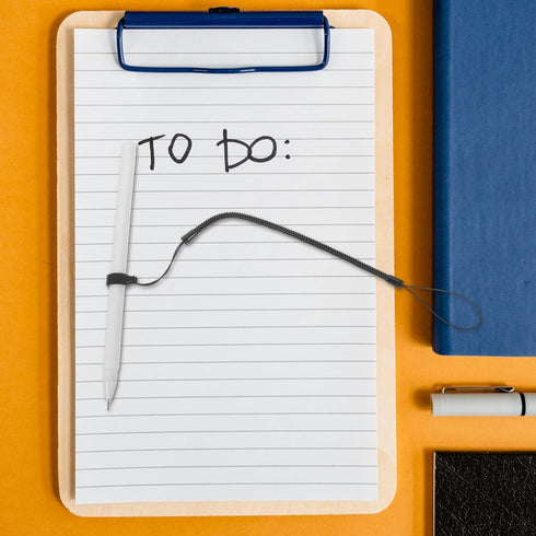 NUOBESTY Plastic Elastic Tether Lanyard for Touch Pens 8pcs Retractable Coiled Spring Anti-Lost Stylus Pen Lanyards Tablet Touchscreen Tether with...