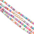 ARATLENCH Heishi Surfer Necklaces Bracelets –Colorful Vinyl Disc Beads Love Necklace Boho Rainbow Stack Stretch Friendship Bracelet Necklaces Set ...