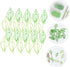 120 Pcs Paper Clip Paper Clip Office Paperclips Leaf Shaped Paper Clip Office Supplies Set Binder Folders Metal File Holder Small Paperclips Paper...
